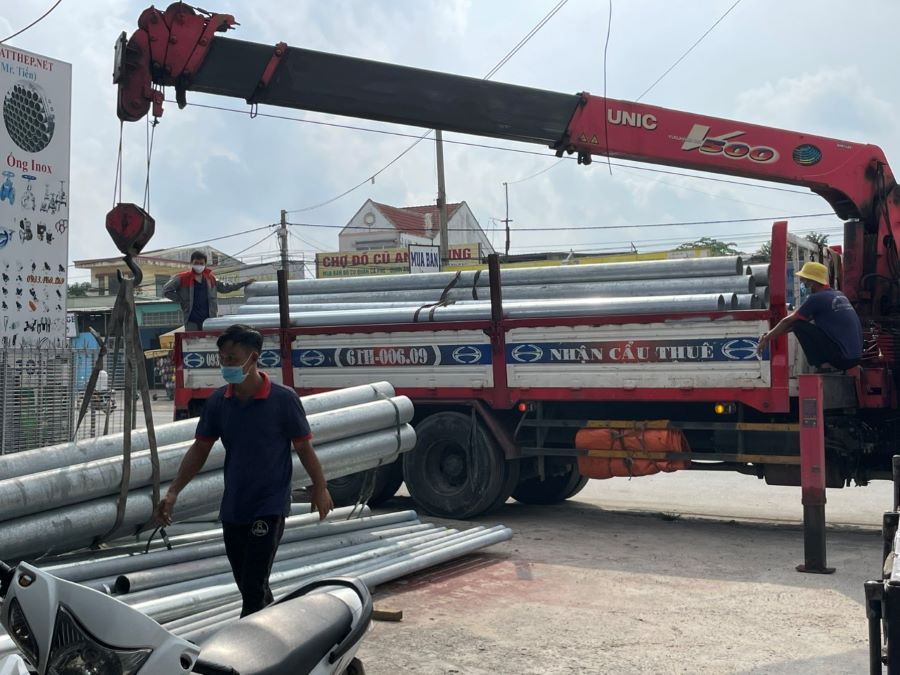 Ứng dụng của ống thép tại Dĩ An trong công trình