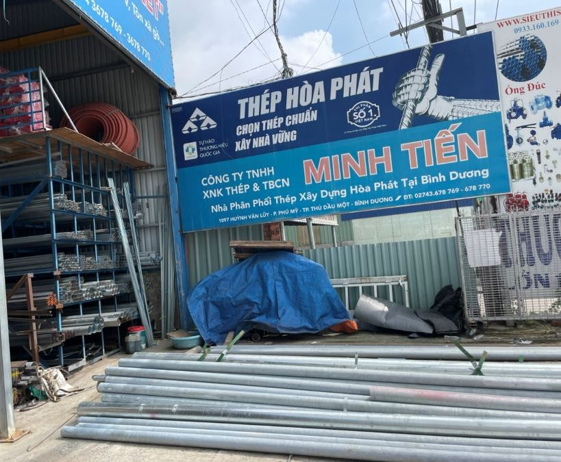 Quy trình cung cấp sản phẩm của Thép Minh Tiến